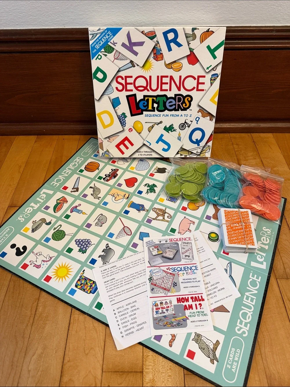 Sequence Letters Game - Complete